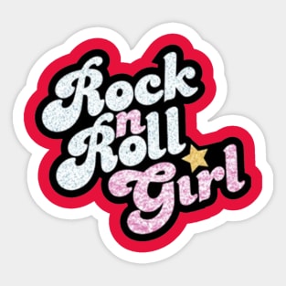 Rock n' Roll Girl Sticker